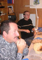 2005 bei Margrit und Peter Eichhorn, Ottenbach CH. v: Sigi Zwicker, h: Daniel Eichhorn